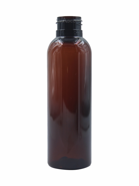 Boston Pet Bottles - 120ML - 24/410MM Neck - Amber- (15.5Gm)
